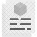 3 D Design D Icon