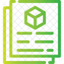 3 D Design D Icon