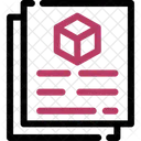 3 D Design D Icon