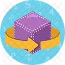 3 D Rotate Motion Icon