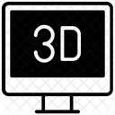 3d Screen  Icon