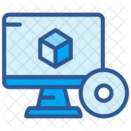 3D Software  Icon