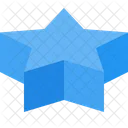 Star Shapes 3 D Icon