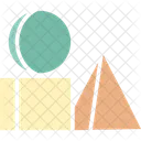 3D-Umgebung  Symbol