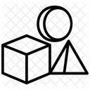 D Umgebungszeilensymbol Icon