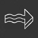 Chalk Icon Arrow Icon