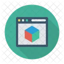 3d website Icon