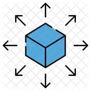 3 D Modul 3 D Wurfel 3 D Animation Symbol