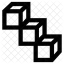 3D-Würfel  Symbol