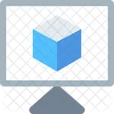3D-Würfel  Symbol