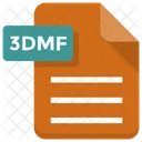 3 Dmf File Paper Icon
