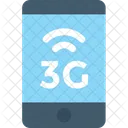3 G Network Mobile Icon