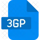 Archivo 3gp  Icono