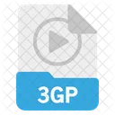 File 3 Gp Format Icon