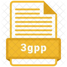 3gpp file  Icon