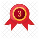 3rd position medal  Icon
