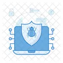Antivirus Security Security Shield Virus Protection Icône