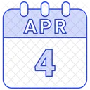 4 April  Icon