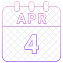 4 April  Icon