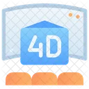 4 D  Icon