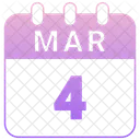 Marco Data Calendario Ícone