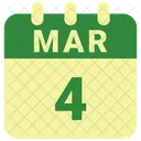Marco Data Calendario Ícone