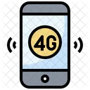 4G Geschwindigkeit  Symbol