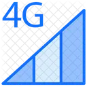 4G 신호  아이콘