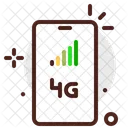 4G Smartphone  Symbol