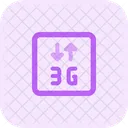 Transferência de dados 4G  Ícone