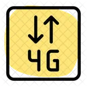 4G Datenübertragung  Symbol