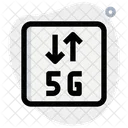 4G Datenübertragung  Symbol