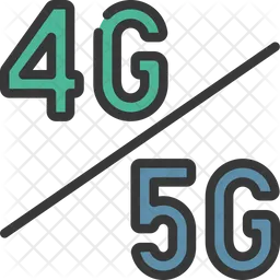 4 G Vs 5 G  Icon