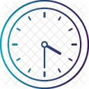 4 時間 30 分、 4 時のアナログ時計、締め切り アイコン