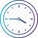 4 Hour 45 Min 4 Oclock Analog Clock Deadline Icon