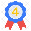 4. Juli Abzeichen  Symbol