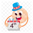 Geschichte Der USA Event Feier Vereinigte Staaten Symbol