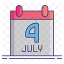 4 July Icon