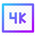 4 K Icono