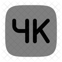 4k  Icono