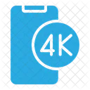 4 K Resolution Electronics Icon