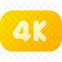 Definición 4K  Icono