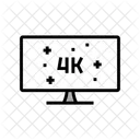K Resolution Computer Symbol