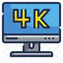 4 K Display  Icon