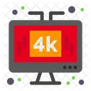 4 K Fernseher  Icon