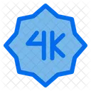 4K-Gerät  Symbol