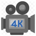 4K Kamera  Symbol