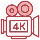 4K Kamera  Symbol