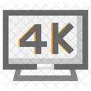 4K Qualität  Symbol