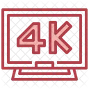 4K Qualität  Symbol